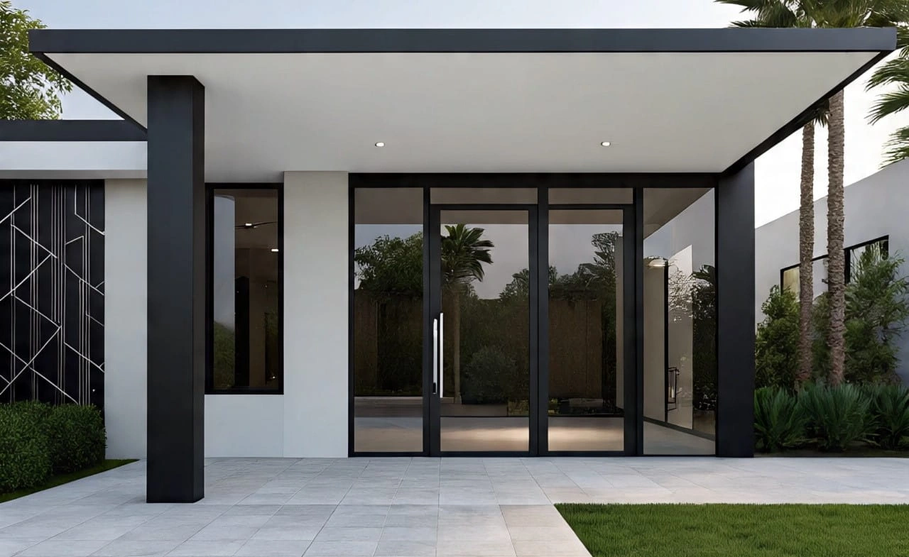 Luxury villa renovation in Dubai with modern interior design and lighting