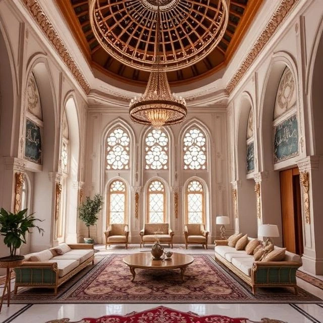 Luxury Arabic Majlis Interior Design for Stylish Living Spaces