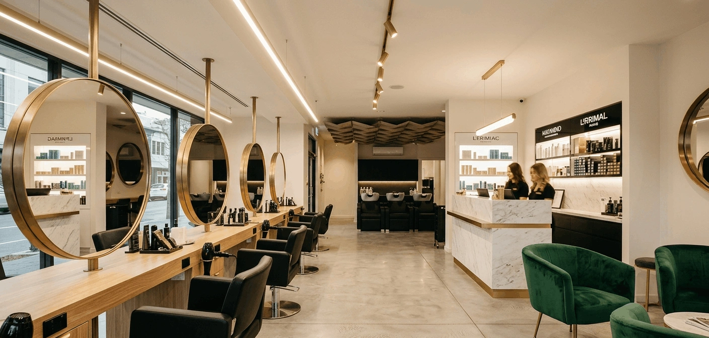 Salon Interior Design Costs Dubai - Prospero