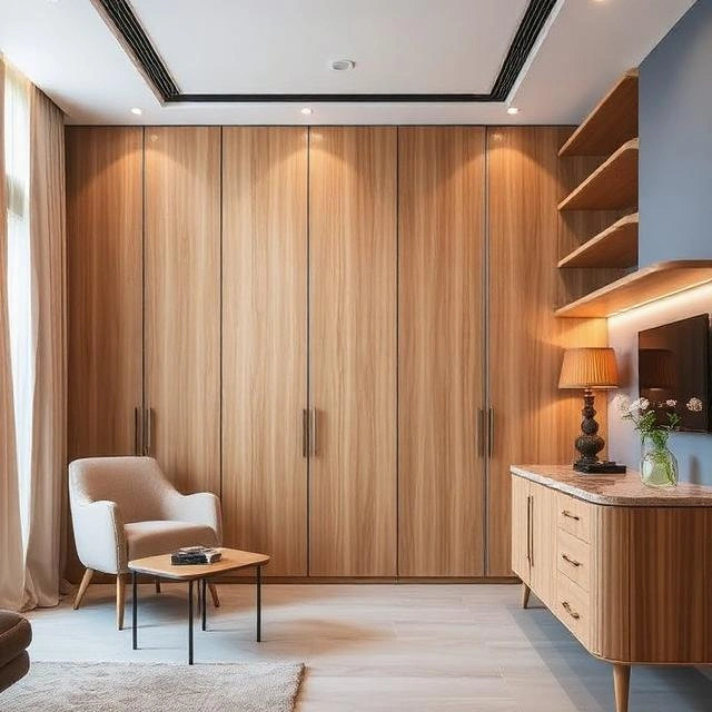 Custom joinery project designed for a luxury villa in Dubai Hills Estate
