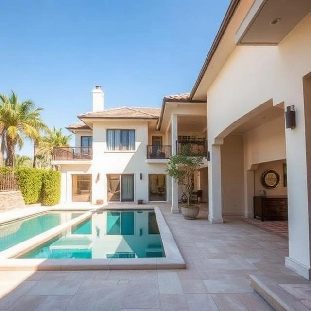Smart electrical wiring, automation controls, and structured cabling installed in a modern Dubai villa renovation project.