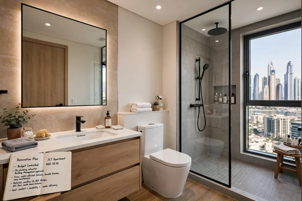 affordable bathroom renovation ideas for Dubai homes