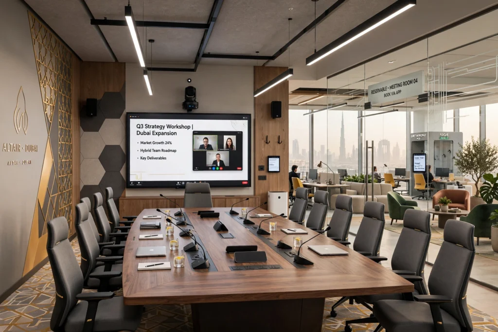 Office reception and waiting area interior design