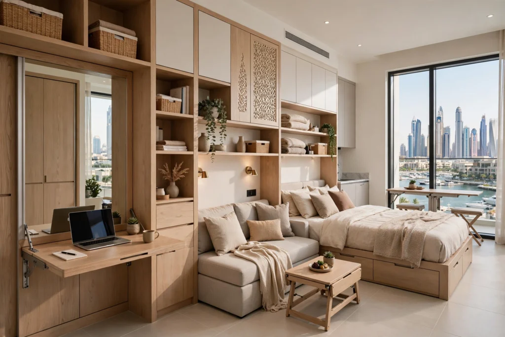 space-saving furniture ideas for small UAE homes