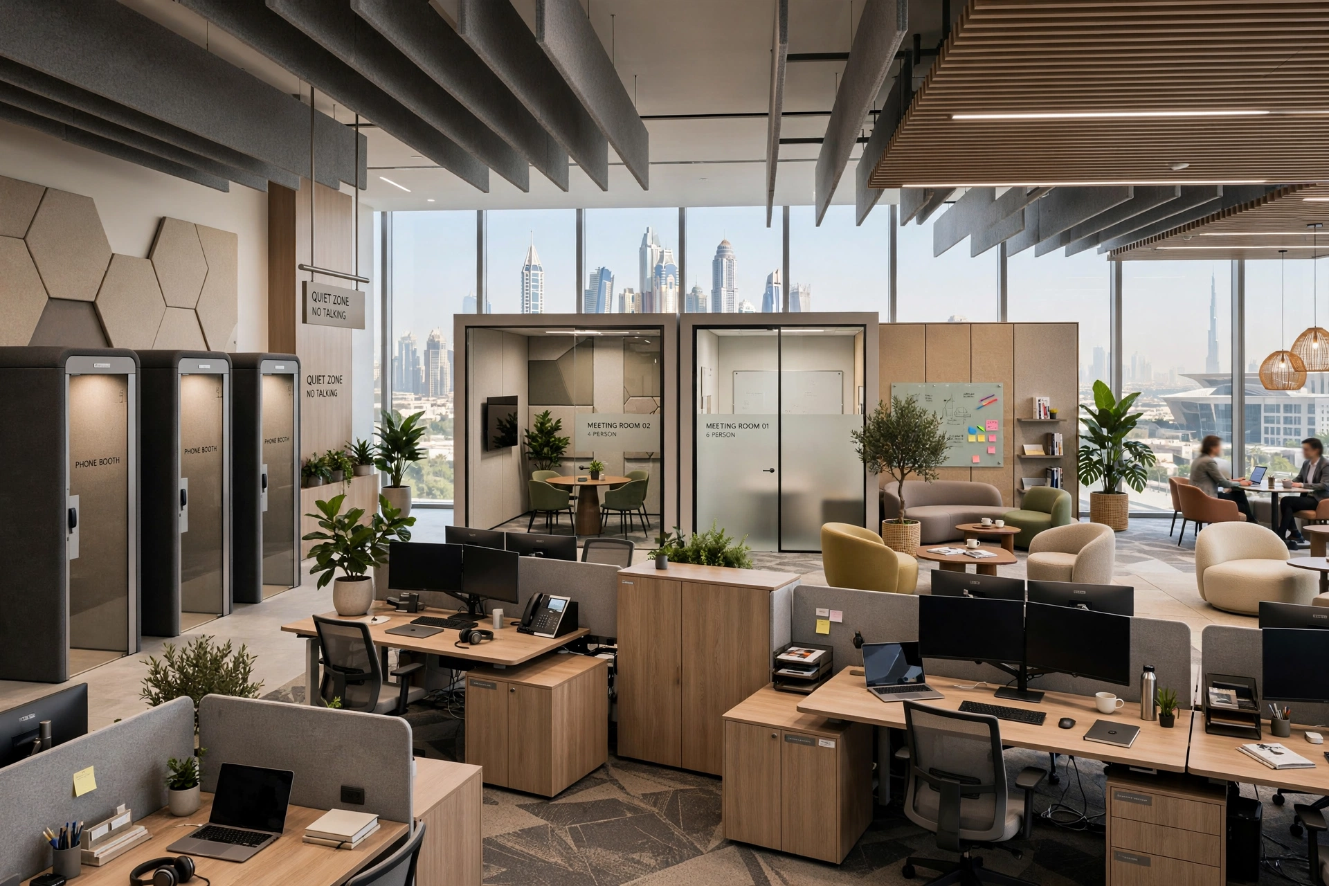 Contemporary office interior design for corporate workplaces