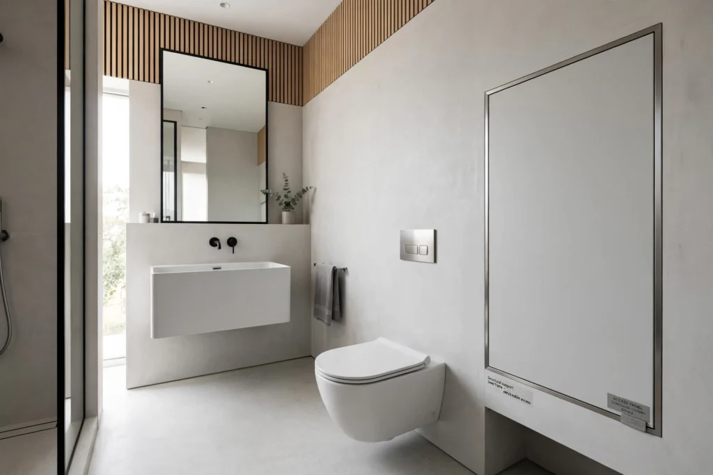 feature wall tiles for modern bathroom renovation