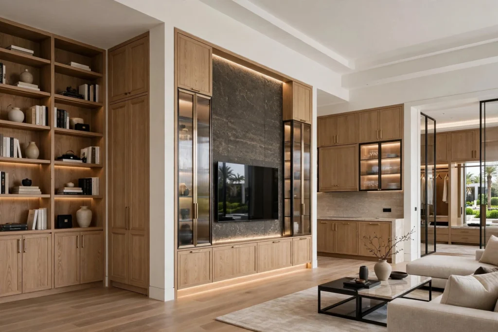 Luxury kitchen renovation for a villa in Emirates Hills