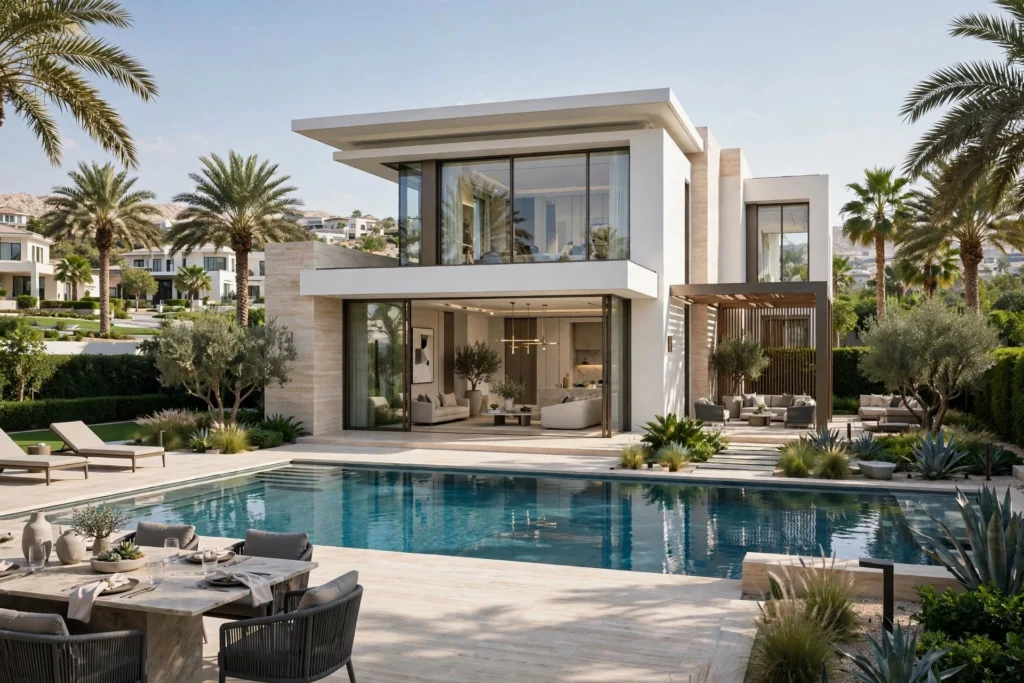 Luxury villa renovation in Emirates Hills Dubai