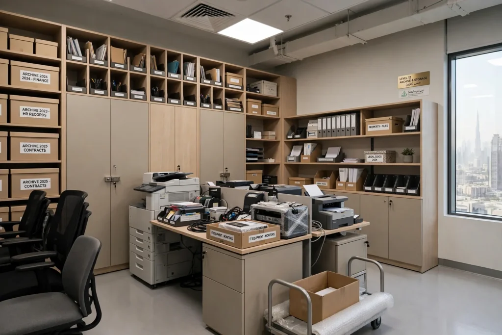 Commercial office interior design in Business Bay Dubai